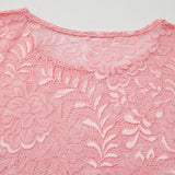 Blossom Floral Lace Sheer Long Sleeve Top