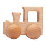 Baby Wooden Toys Beech Wood Car Blocks Cartoon Van Educational Montessori Toys Children Baby Teething Newborn Birthday Gift