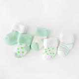 5Pair/lot New boy and girl  baby socks thick newborn autumn and winter warm foot sock