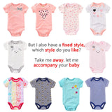 1-2 Pieces Baby Bodysuit For Newborns Summer Baby Romper Girl/Boy Clothes 0-12M Newborn Clothing Infant Soft Tight Baby Clothes