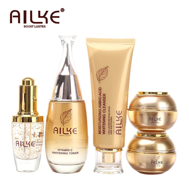 AILKE cosmetics facial skin care sets moisturizing whitening sleeping women beauty wrinkle cream face products female Wholesale