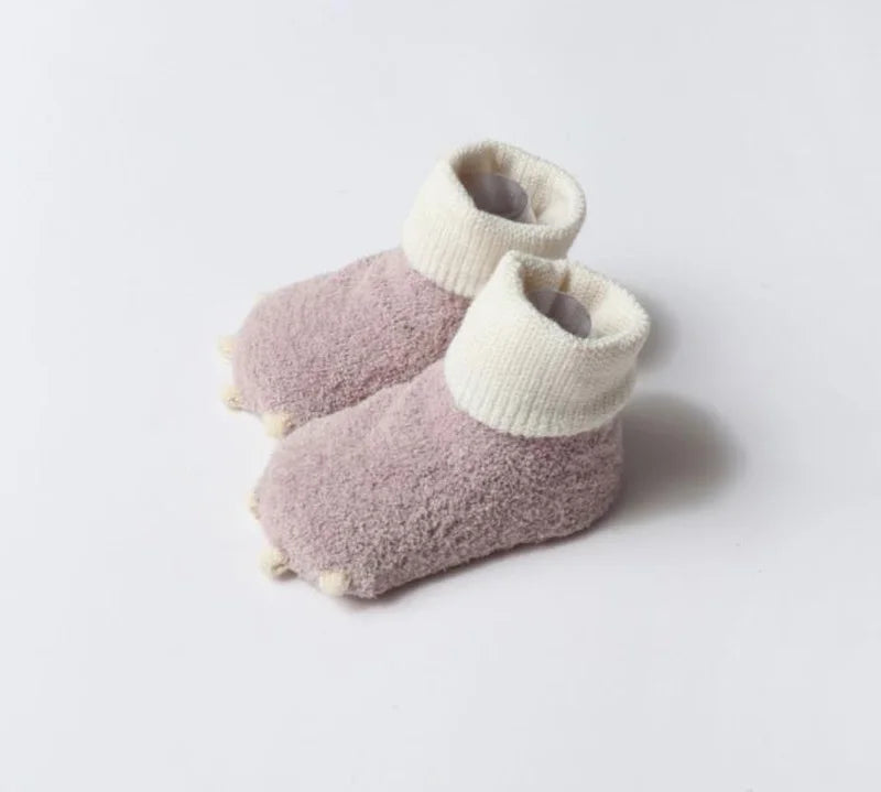 New cute  autumn and winter newborn socks casual warm baby foot sock