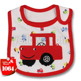 [Littles&Bloomz] Baby Girl Boy Feeding Bibs Waterproof Apron Cartoon Towel Kids Toddler Dinner baberos Bandanas Burp Cloths