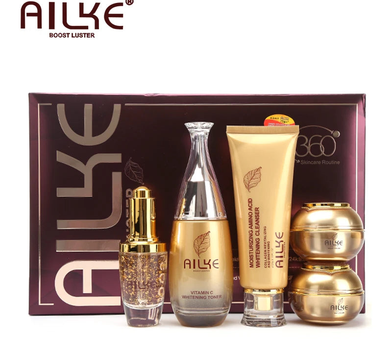 AILKE cosmetics facial skin care sets moisturizing whitening sleeping women beauty wrinkle cream face products female Wholesale