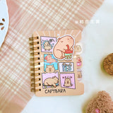 kawaii Stationery School supplies Office accessories Scratch paper memo pad Notepad diary journal capybara Aesthetic notebook