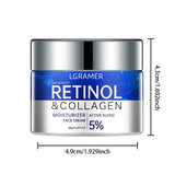 Retinol Wrinkle Removing Cream Anti Aging Firming Lifting Fade Fine Lines Whitening Moisturizing Brightening Skin Care Cosmetic