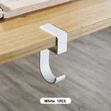 5 Shaped Table Edge Hook Student Desk Side Hanging Bag Removable Office Handbag Holders Table Hooks Office Desk Organizer