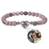 Custom Bracelet with Picture inside Personalized Projection Bracelets with Photos Picture Bracelet Personalized Memorial Gifts