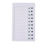 Creative Self Discipline Check List Daily Planner To Do List Memo Board Detachable Task Planning Board Home Office Supplies