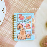 kawaii Stationery School supplies Office accessories Scratch paper memo pad Notepad diary journal capybara Aesthetic notebook