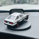 1 : 64 Alloy AE86 Elegant Car Model Figurine Desk Decoration Home Decoration Accessories For Automobile Decoration Gift