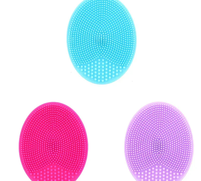 Silicone Face Cleansing Brush Facial Deep Pore Skin Care Scrub Cleanser Tool New Mini Beauty Soft Deep Cleaning Exfoliator