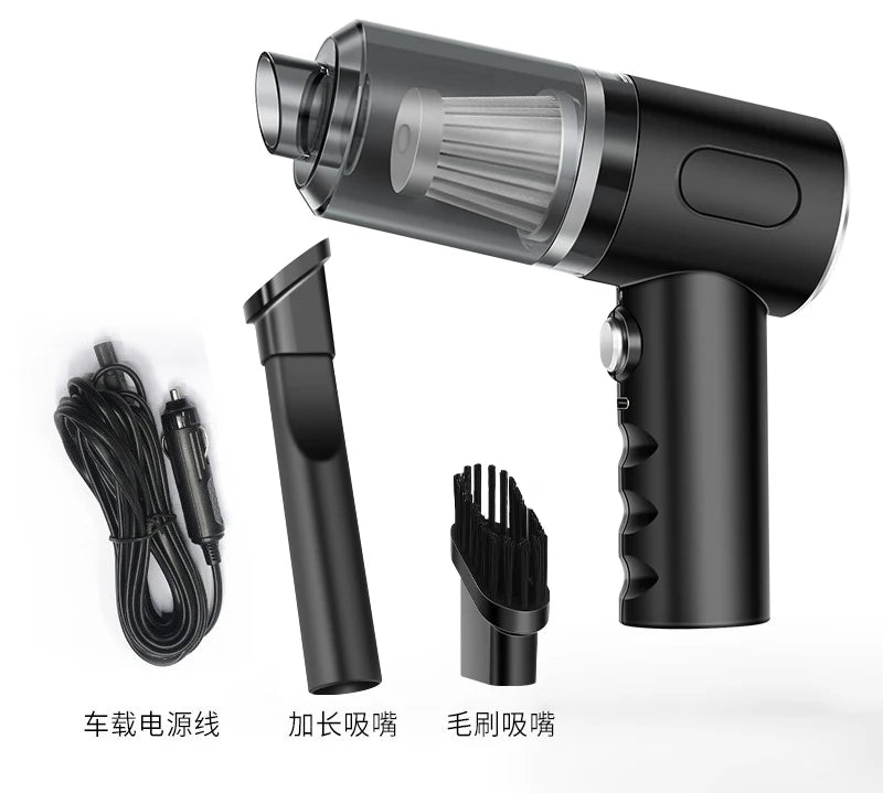 Xiaomi Youpin Car Vacuum Cleaner Wireless USB Charging Strong Suction Portable Handheld Mini Powerful Air Cleaning Machine Home