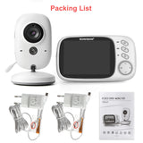 VB603 Video Baby Monitor 2.4G Wireless With 3.2 Inches LCD 2 Way Audio Talk Night Vision Surveillance Security Camera Babysitter