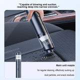 Xiaomi Youpin Vacuum Cleaner Car Portable Mini Handheld Wireless Great Suction Powerful For Home Appliance Cleaning Machine New