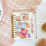 kawaii Stationery School supplies Office accessories Scratch paper memo pad Notepad diary journal capybara Aesthetic notebook