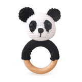 Baby Toys Crochet Animal Rattle Cartoon Music Rattle Toys for Baby Kawaii Teether Rattle Baby Toy 0 12 Months Montessori Toys