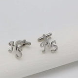 Custom Name Cufflinks Stainless Steel Mens Letters Buttons for Shirts Personalize Groom Wedding Jewelry Best Man Gifts