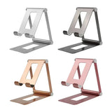 Adjustable Phone Holder Desktop Foldable Tablet Support Stand Desk Bracket Organizer Portable Smartphone Mount Office Supplies