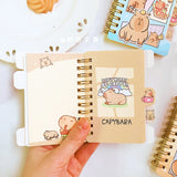 kawaii Stationery School supplies Office accessories Scratch paper memo pad Notepad diary journal capybara Aesthetic notebook