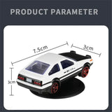 1 : 64 Alloy AE86 Elegant Car Model Figurine Desk Decoration Home Decoration Accessories For Automobile Decoration Gift