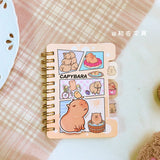 kawaii Stationery School supplies Office accessories Scratch paper memo pad Notepad diary journal capybara Aesthetic notebook