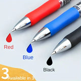 6/13pcs Retractable Gel Pens Set Black/Red/Blue Ink Ballpoint for Writing Refill Office Accessories School Supplies Stationery