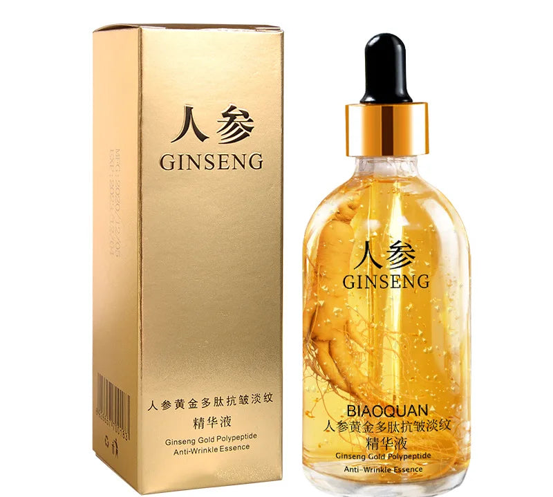 100ml 24k Gold Hyaluronic Acid Nicotinamide Face Serum Anti Aging Facial Lifting Collagen Essence Skin Care Whitening Serum