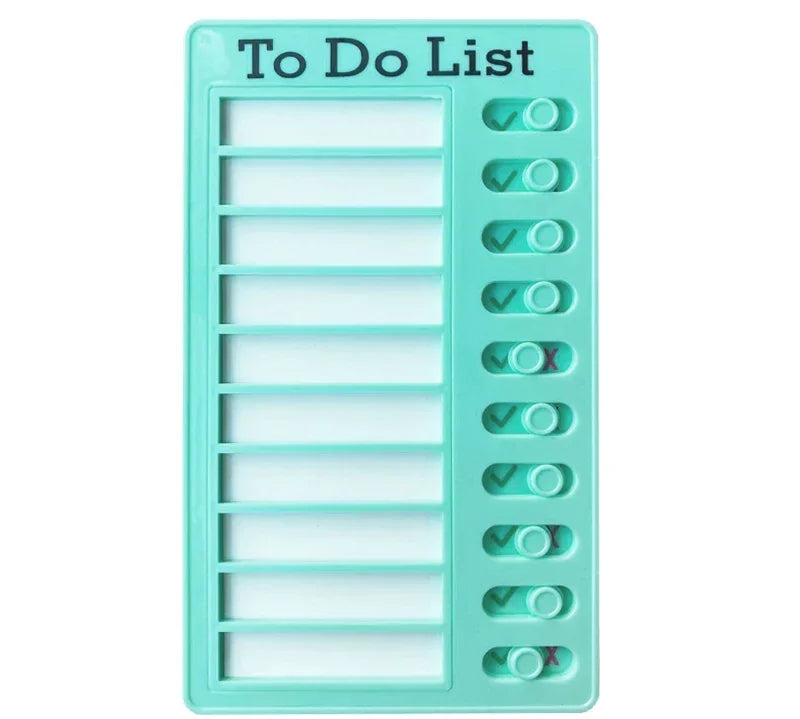 Creative Self Discipline Check List Daily Planner To Do List Memo Board Detachable Task Planning Board Home Office Supplies