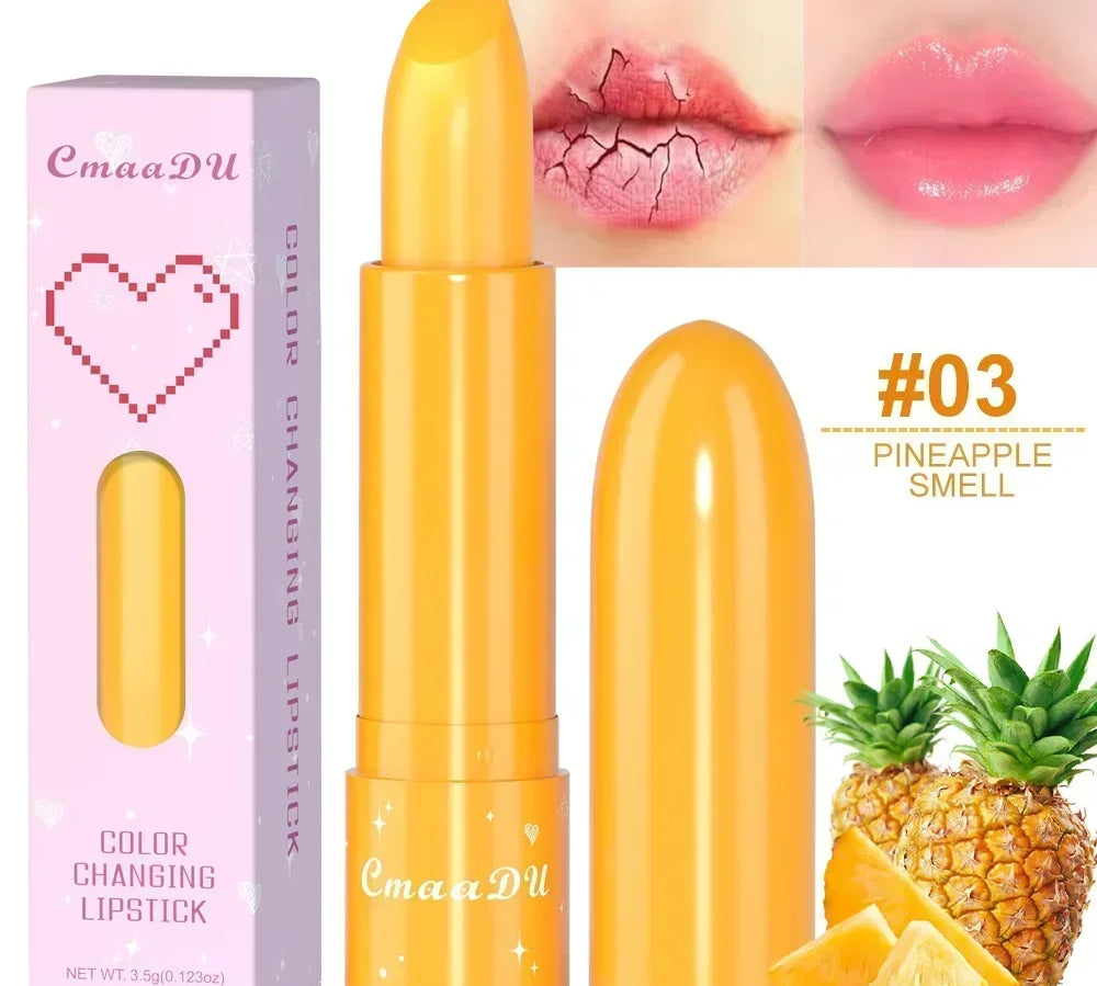 Crystal Jelly Fruit Lip Balm Lasting Moisturizing Hydrating Anti-drying Lipsticks Reducing Lip Lines Natural Lips Care Cosmetics