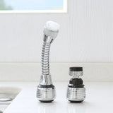 Kitchen Gadgets 2 Modes 360 Rotatable Bubbler High Pressure Faucet Extender Water Saving Bathroom Kitchen Accessories Supplies