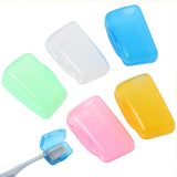 5Pcs/set Portable Toothbrush Head Cover Caps Tooth Brush Protector Case Holder Outdoor Travel Hike Camping Bathroom Accessories