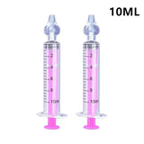 Needle Tube Baby Nasal Aspirator Syringe Baby Nose Cleaner Rhinitis Nasal Washer Irrigator Baby Nose Washing for Children 2PCS