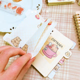 kawaii Stationery School supplies Office accessories Scratch paper memo pad Notepad diary journal capybara Aesthetic notebook