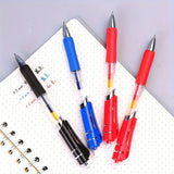 6/13pcs Retractable Gel Pens Set Black/Red/Blue Ink Ballpoint for Writing Refill Office Accessories School Supplies Stationery