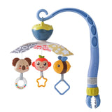 Baby Crib Mobile Wooden Bed Bell Rattle Toy Soft Felt Hot Air Balloon Wind Chime Pendant Newborn Comfort Bed Bell Toys Baby Gift