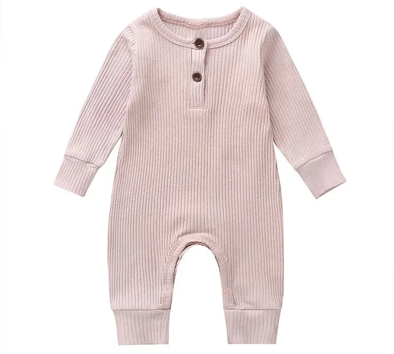 Autumn Newborn Infant Baby Boys Girls Romper Playsuit Overalls Cotton Long Sleeve Baby Jumpsuit Newborn Clothes