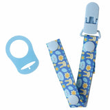 Baby Pacifier Clips Boys Girls Teeth Toy Fixing Straps and Silicone Spacer Sets Two Adjustable Lengths Cartoon Teething Pictures