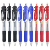 6/13pcs Retractable Gel Pens Set Black/Red/Blue Ink Ballpoint for Writing Refill Office Accessories School Supplies Stationery