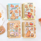 kawaii Stationery School supplies Office accessories Scratch paper memo pad Notepad diary journal capybara Aesthetic notebook